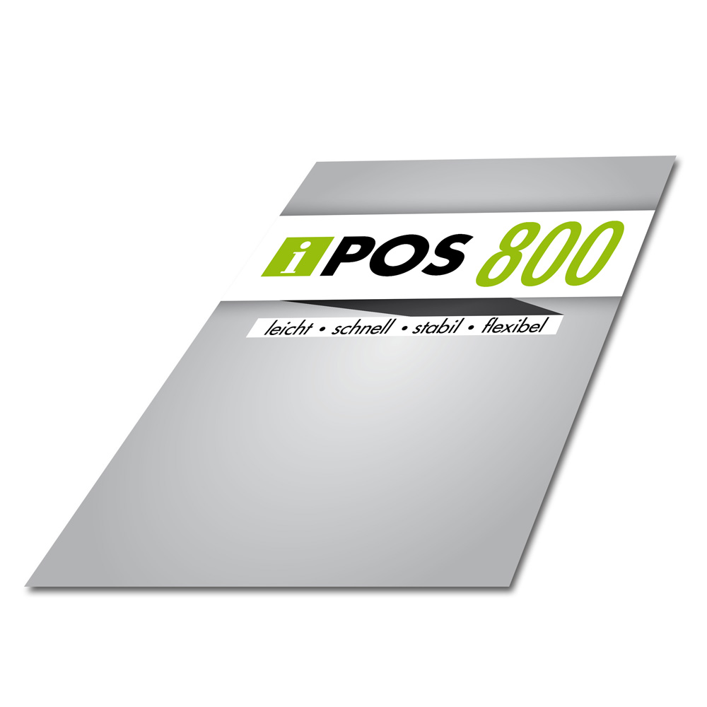 iPos 800 Wechseldisplay Front